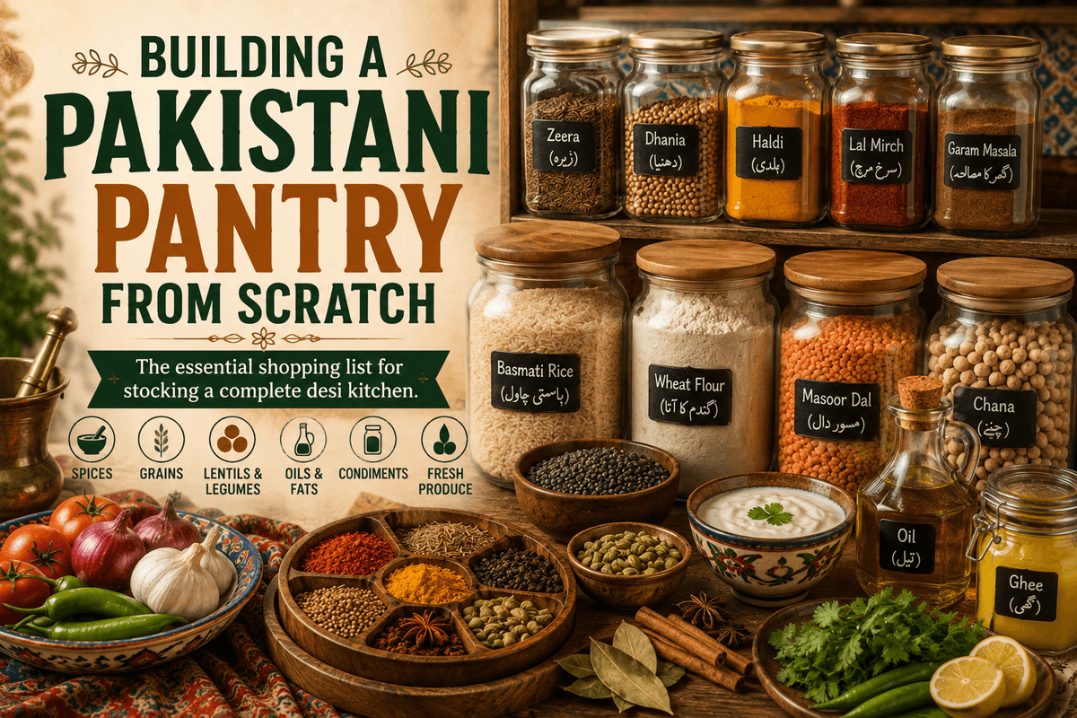 Building a Pakistani Pantry from Scratch