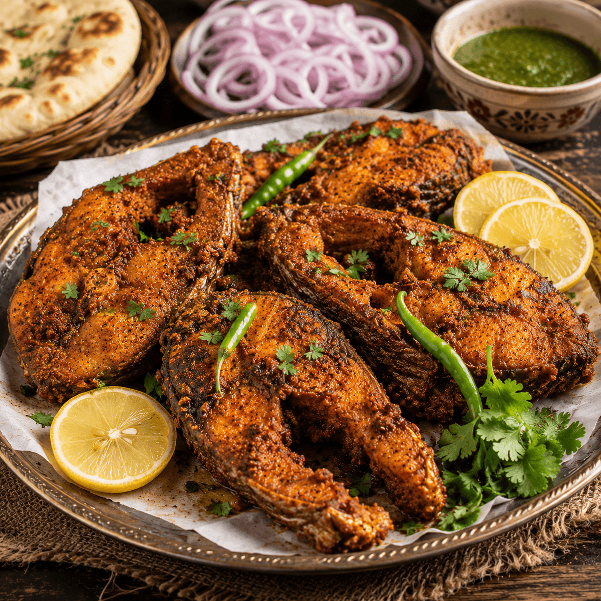 Fried Fish Lahori
