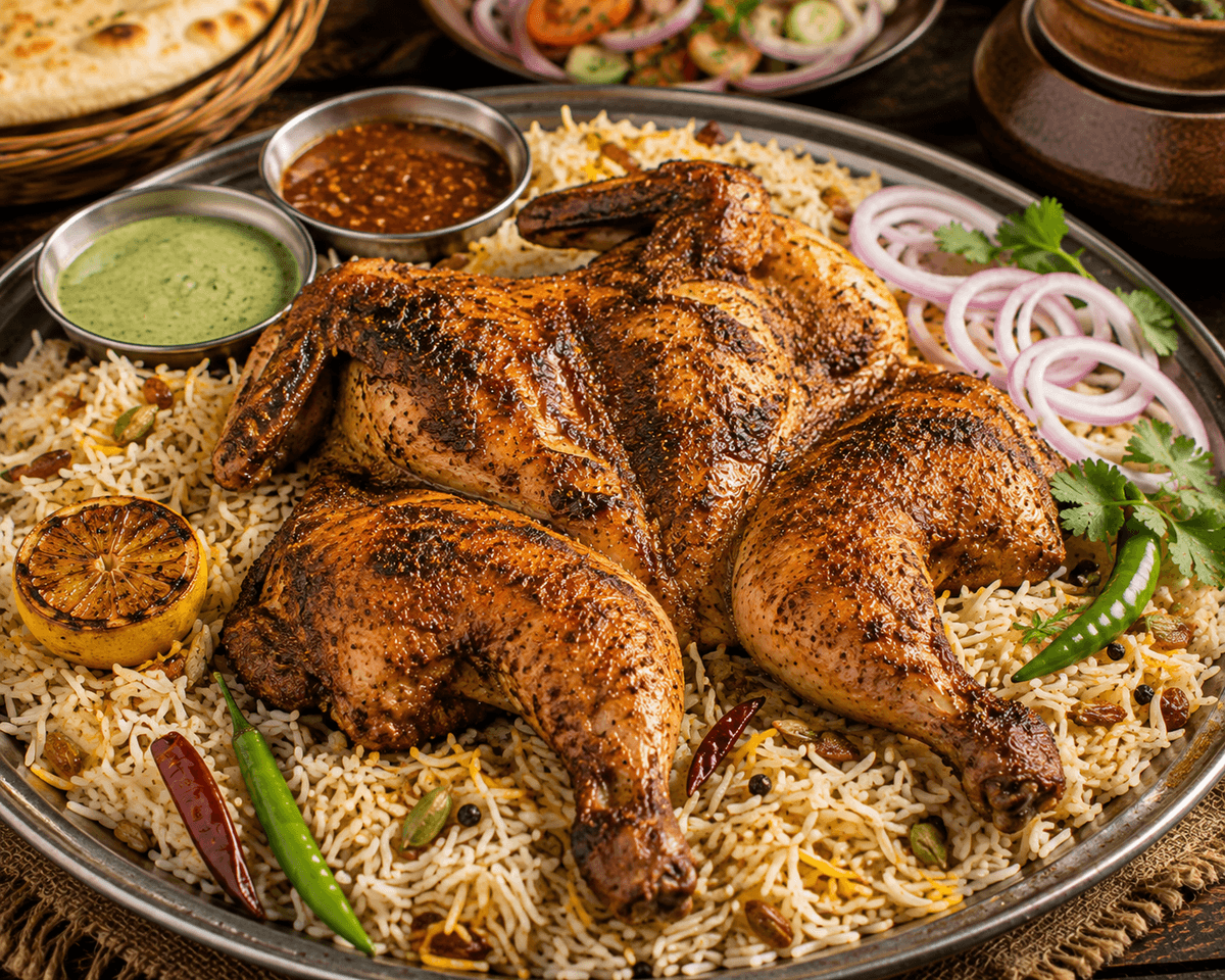 Chicken Sajji