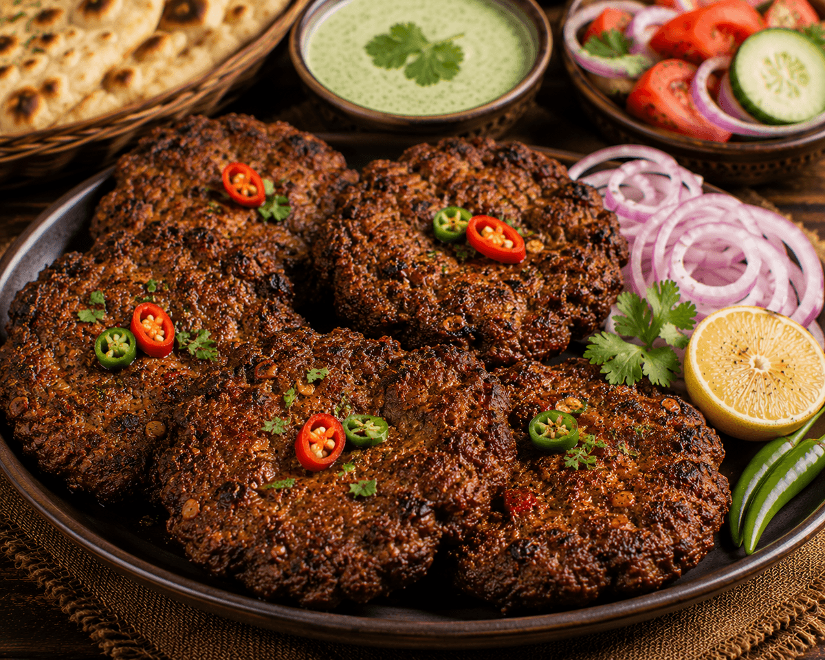 Chapli Kebab